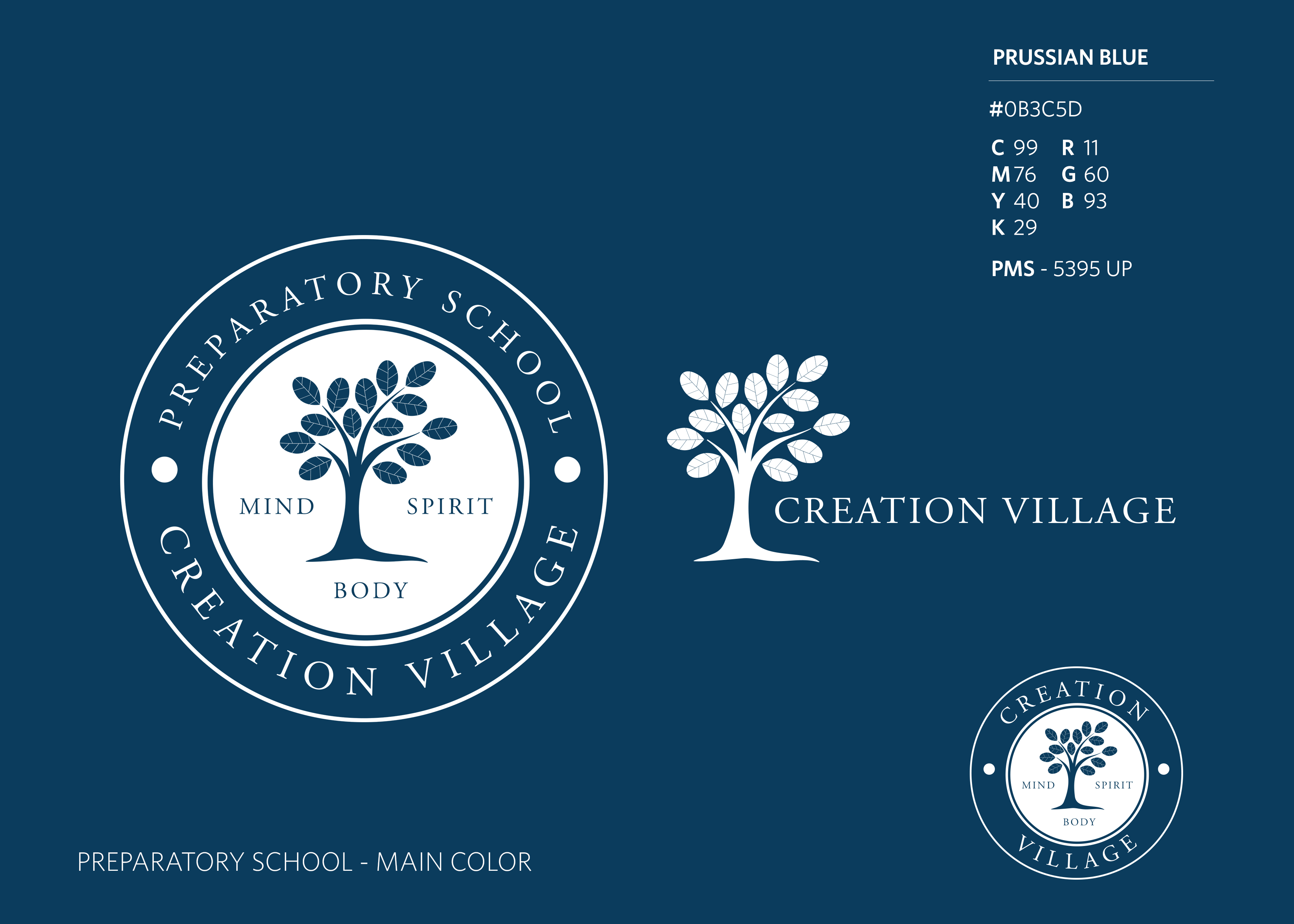 Creation Village - Preparatory School Logo
