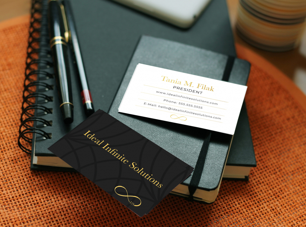 Ideal Infinite Solutions Business Cards