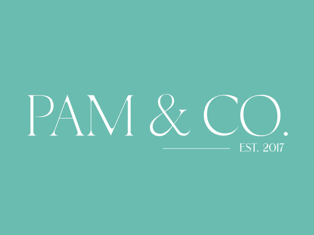 Pam & Co. Identity Design Logo